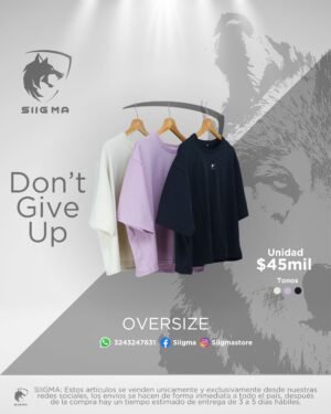 Camiseta oversize para mujer